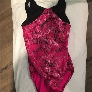 Snowflake Gymnastics Leotard